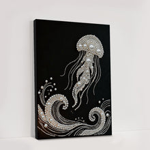 Lade das Bild in den Galerie-Viewer, Tiere Partial Pearl Painting mit Rahmen -30x40cm
