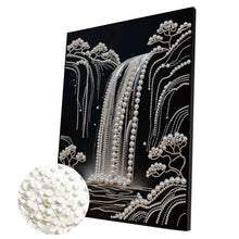 Lade das Bild in den Galerie-Viewer, Tiere Partial Pearl Painting mit Rahmen -30x40cm
