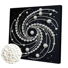 Lade das Bild in den Galerie-Viewer, Partial Pearl Painting mit Rahmen -30x30cm
