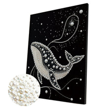 Lade das Bild in den Galerie-Viewer, Partial Pearl Painting mit Rahmen -30x40cm
