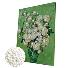 Lade das Bild in den Galerie-Viewer, Partial Pearl Painting mit Rahmen -30x40cm
