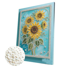 Lade das Bild in den Galerie-Viewer, Partial Pearl Painting mit Rahmen -30x40cm
