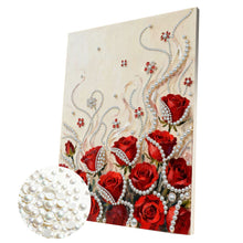 Lade das Bild in den Galerie-Viewer, Partial Pearl Painting mit Rahmen -30x40cm
