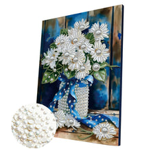 Lade das Bild in den Galerie-Viewer, Partial Pearl Painting mit Rahmen -30x40cm

