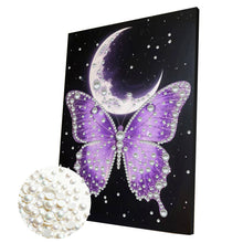 Lade das Bild in den Galerie-Viewer, Partial Pearl Painting mit Rahmen -30x40cm
