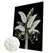 Lade das Bild in den Galerie-Viewer, Partial Pearl Painting mit Rahmen -30x40cm
