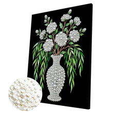Lade das Bild in den Galerie-Viewer, Partial Pearl Painting mit Rahmen -30x40cm
