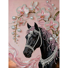 Lade das Bild in den Galerie-Viewer, Partial Pearl Painting mit Rahmen -30x40cm
