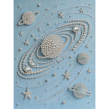 Lade das Bild in den Galerie-Viewer, Partial Pearl Painting mit Rahmen -30x40cm
