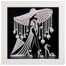 Lade das Bild in den Galerie-Viewer, Beauty-Partial Special Diamond Painting with Frame-17x17cm
