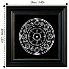 Lade das Bild in den Galerie-Viewer, Partial Pearl Painting mit Rahmen -30x30cm
