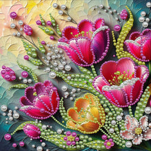 Lade das Bild in den Galerie-Viewer, Partial Pearl Painting mit Rahmen -30x30cm
