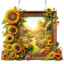 Lade das Bild in den Galerie-Viewer, Kobolde und Tulpen - Einseitig - Diamant-Anhänger
