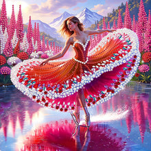 Lade das Bild in den Galerie-Viewer, Dove-Teilweise Special Diamond Painting-30x30cm
