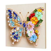 Lade das Bild in den Galerie-Viewer, Schmetterling-B - Diamant-Kerzenhalter - Diamant-Tischornament
