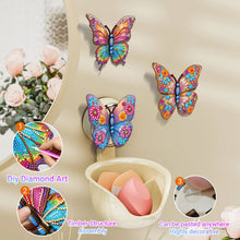 Lade das Bild in den Galerie-Viewer, 3 Stk./Set Pink - Diamant-Kerzenhalter - Diamant-Tischornament
