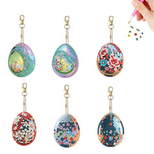 Lade das Bild in den Galerie-Viewer, 6 Stk./Set Ostern - Beidseitig - Diamant-Schlüsselanhänger

