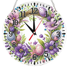 Lade das Bild in den Galerie-Viewer, Gelbes Küken - Acryl-Diamant-Uhr-Anhänger
