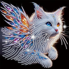 Lade das Bild in den Galerie-Viewer, Cat-Partial Special Diamond Painting-30x30cm

