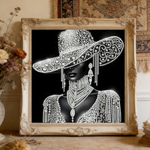 Lade das Bild in den Galerie-Viewer, Elegante Schönheit-Special Diamond Painting-30x30cm
