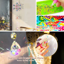 Lade das Bild in den Galerie-Viewer, Mandala - Sonnenfänger Fensterhänger Diamant-Windspiel
