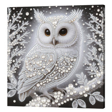Lade das Bild in den Galerie-Viewer, Blume- Pearl Painting Kit mit Rahmen-25x25cm
