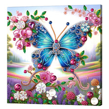 Lade das Bild in den Galerie-Viewer, Blume- Pearl Painting Kit mit Rahmen-25x25cm
