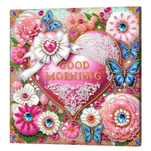 Lade das Bild in den Galerie-Viewer, Blume- Pearl Painting Kit mit Rahmen-25x25cm
