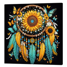 Lade das Bild in den Galerie-Viewer, Blume- Pearl Painting Kit mit Rahmen-25x25cm

