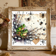 Lade das Bild in den Galerie-Viewer, Dragonfly-Partial Special Diamond Painting-30x30cm

