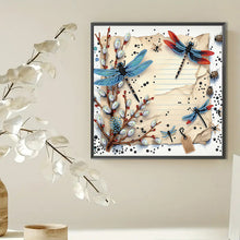 Lade das Bild in den Galerie-Viewer, Dragonfly-Partial Special Diamond Painting-30x30cm
