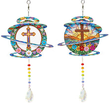 Lade das Bild in den Galerie-Viewer, 2 Stk./Set Kolibris und Schmetterlinge - Sonnenfänger Fensterhänger Diamant-Windspiel
