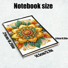 Lade das Bild in den Galerie-Viewer, Mandala - DIY Diamant Painting Notizbuch 50 Seiten

