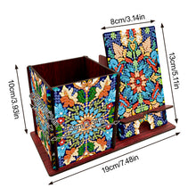 Lade das Bild in den Galerie-Viewer, Blaudrossel - Diamant-Kerzenhalter - Diamant-Tischornament
