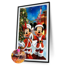 Lade das Bild in den Galerie-Viewer, (Multi-Größe) Weihnachts Rund/Vierkant Disney DP
