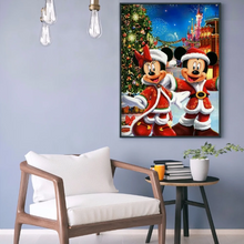 Lade das Bild in den Galerie-Viewer, (Multi-Größe) Weihnachts Rund/Vierkant Disney DP
