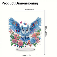 Lade das Bild in den Galerie-Viewer, Eule Acryl -  DIY Bastelornament
