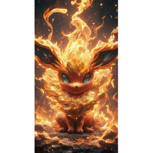 Lade das Bild in den Galerie-Viewer, Pokemon Eevee -  Diamond Painting - 30*55cm
