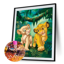 Lade das Bild in den Galerie-Viewer, (Große Größe) Disney- Diamond painting 30*40cm/40*50
