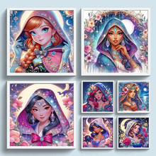 Lade das Bild in den Galerie-Viewer, (Mehrere Stile) Prinzessin Disney Voll Diamond Painting 40*40
