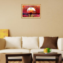 Lade das Bild in den Galerie-Viewer, [Mehrere Größen optional]Liebe und Mond Voll diamond painting

