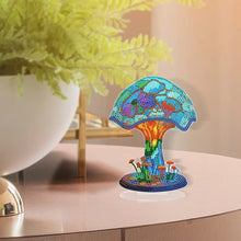 Lade das Bild in den Galerie-Viewer, Pilzbohrer-Diamant-Desktop-Ornament mit Lichtstreifen
