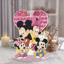 Lade das Bild in den Galerie-Viewer, DIY Mickey Minnie-Diamond Painting Ornamente

