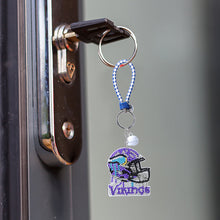 Lade das Bild in den Galerie-Viewer, NFL-Doppelseitiger Drill-Diamant-Schlüsselanhänger
