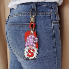 Lade das Bild in den Galerie-Viewer, 6 stücke Diamant Malerei Schlüsselanhänger Kits DIY Schlüsselanhänger Tasche Anhänger Kits
