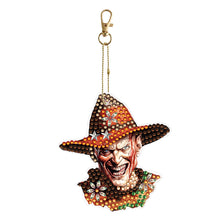 Lade das Bild in den Galerie-Viewer, Halloween-Doppelseitiger Bohrer-Diamant-Schlüsselanhänger
