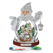 Lade das Bild in den Galerie-Viewer, Weihnachts-Desktop-Ornament mit einseitigem Drill-Diamant-Motiv
