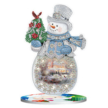 Lade das Bild in den Galerie-Viewer, Weihnachts-Desktop-Ornament mit einseitigem Drill-Diamant-Motiv
