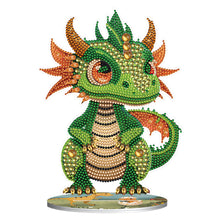 Lade das Bild in den Galerie-Viewer, Drache-Einseitiger Bohrer-Diamant-Desktop-Ornament
