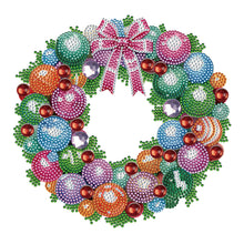 Lade das Bild in den Galerie-Viewer, Weihnachtskranz Teilweise spezielles DP  30 x 30 cm
